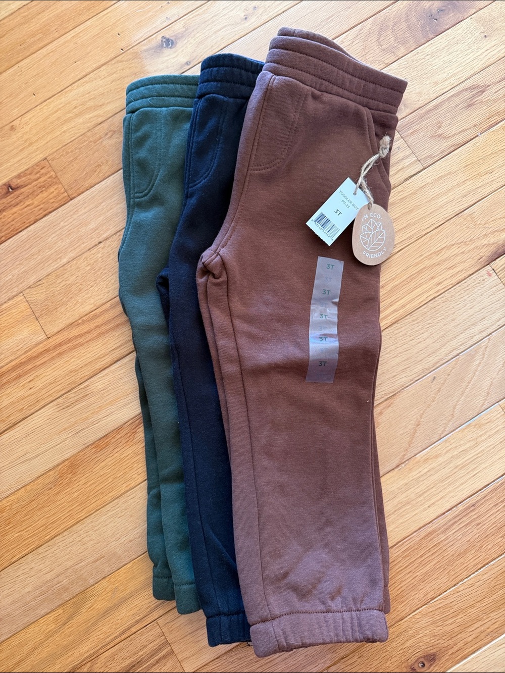 dip Kids Jogger Set in Brown, Black & Olive